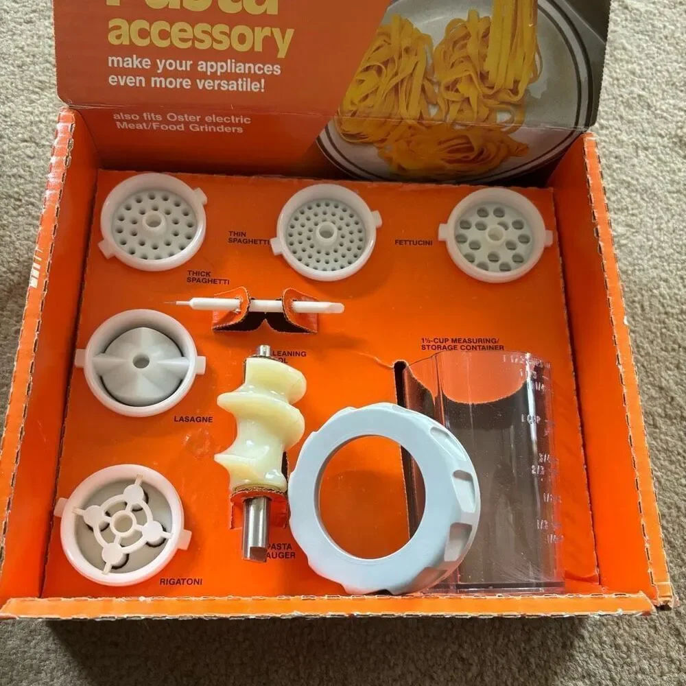 Oster Kitchen Center Pasta Accessory 939-65 Complete